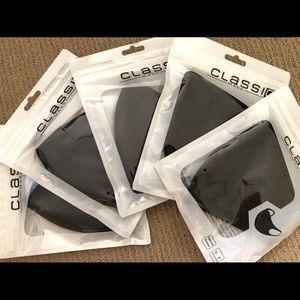 Brand new black mask 5 packs